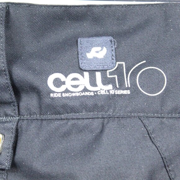 RIDE Snowboards Cell 10 Series Mens SZ XXL Waterproof Breathable Ski Pants Black - Picture 11 of 11